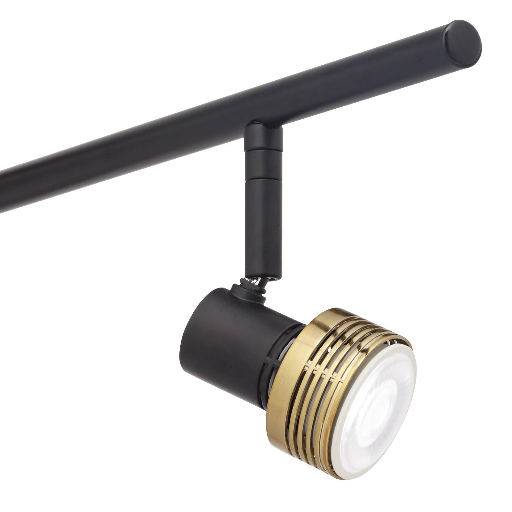 ロッド PRO'SONE RockTransit RTC-702H HEAVYLIGHT Pro Track Heavy Duty Axel 6-Head LED Ceiling Track Light Fixture